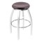 Holland Bar Stool Co 36" Swivel X-Tall Bar Stool, Chrome Finish, Dark Cherry Oak Seat 80236CHDCOak - alternate 1